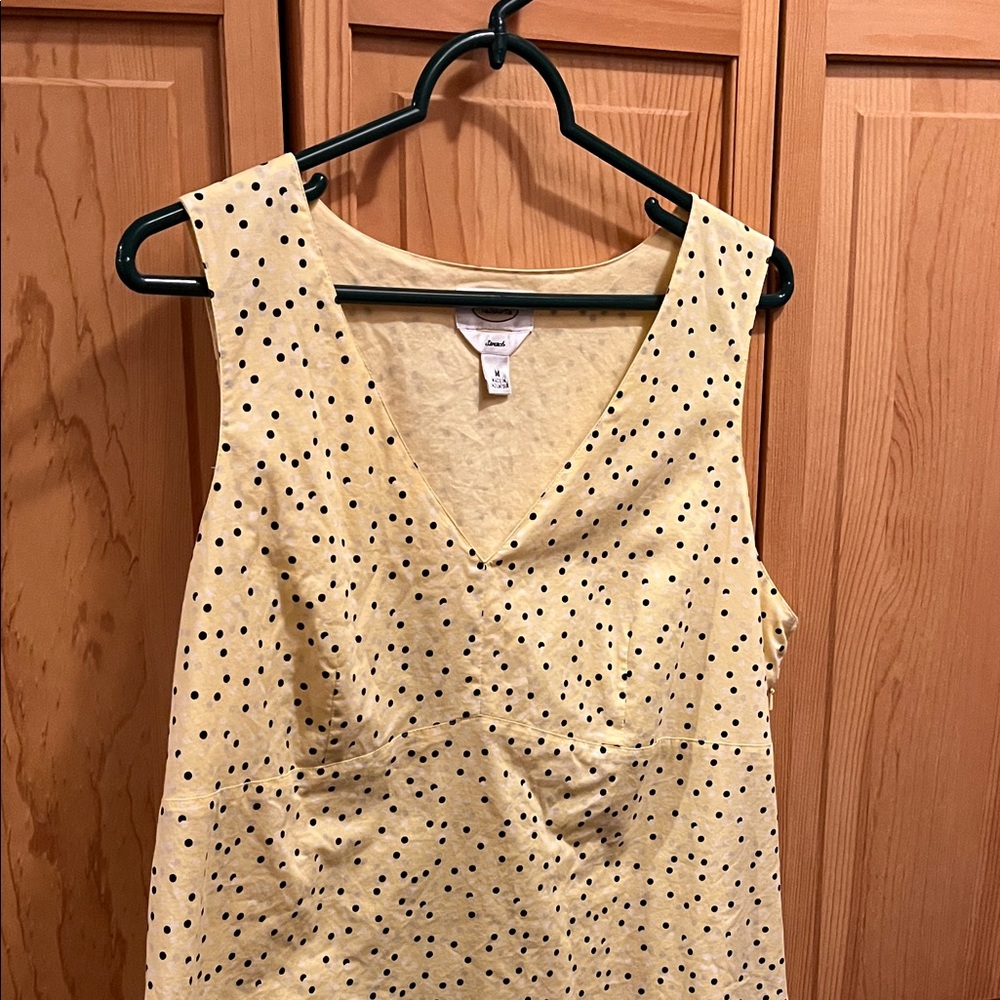 Talbots Polka Dot Sleeveless Top